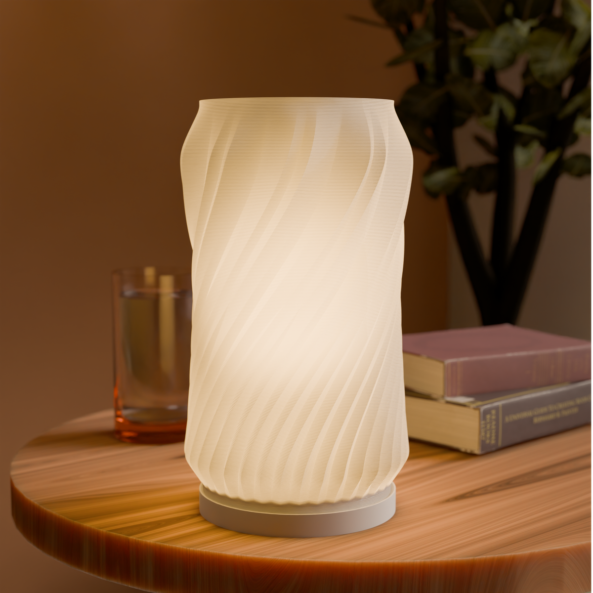 Minimalist Twist lamp by Kraken.stl