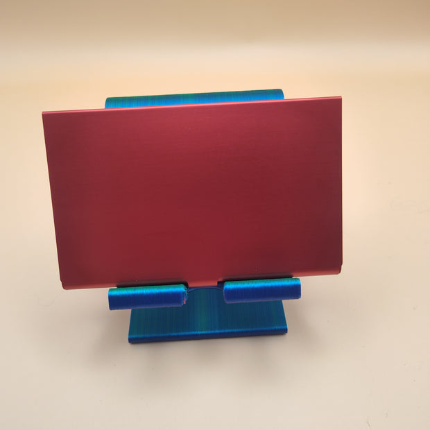 Aluminum business card case