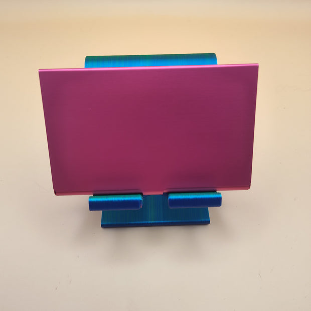 Aluminum business card case
