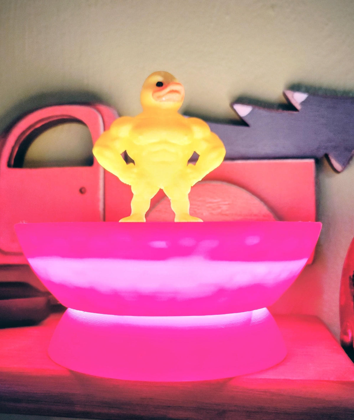 3D Printed COB LED Light Base for Crystals, USB Powered Display Pedestal for Glass Art Figurines, No Hotspot Collectible Miniature Stand