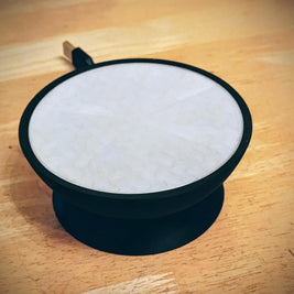 3D Printed COB LED Light Base for Crystals, USB Powered Display Pedestal for Glass Art Figurines, No Hotspot Collectible Miniature Stand
