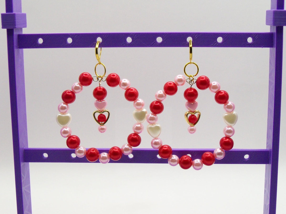 My Heart Hoop Earrings