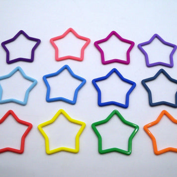 Fun 3D Printed Heart Hoop Earrings