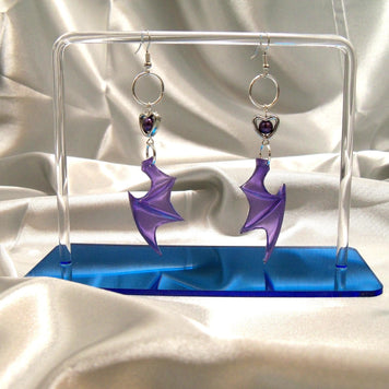Gothic Bat Wing Earrings
