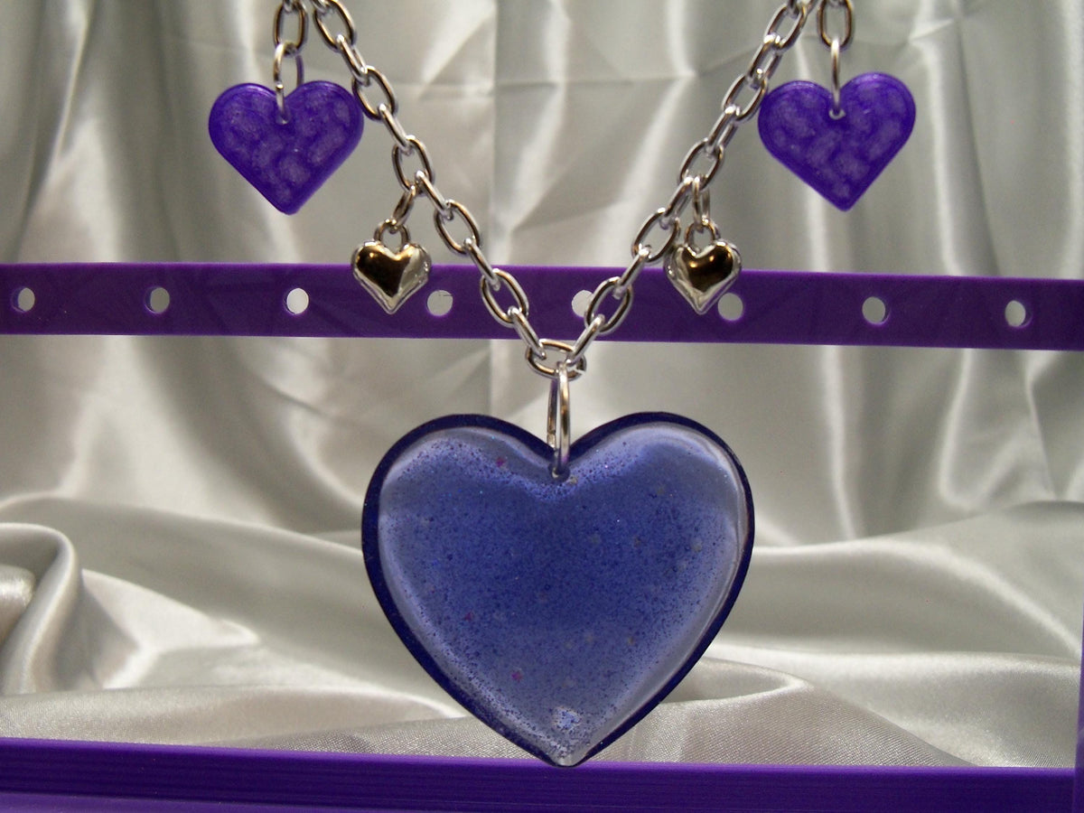 Chunky Heart Chain Necklace