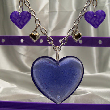 Chunky Heart Chain Necklace