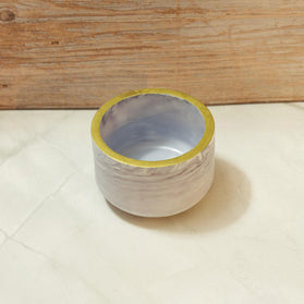 Luxury Eco-Resin Makeup Brush Holder Cup - Marbled Vanity Jar, Open Top Canister Organizer.