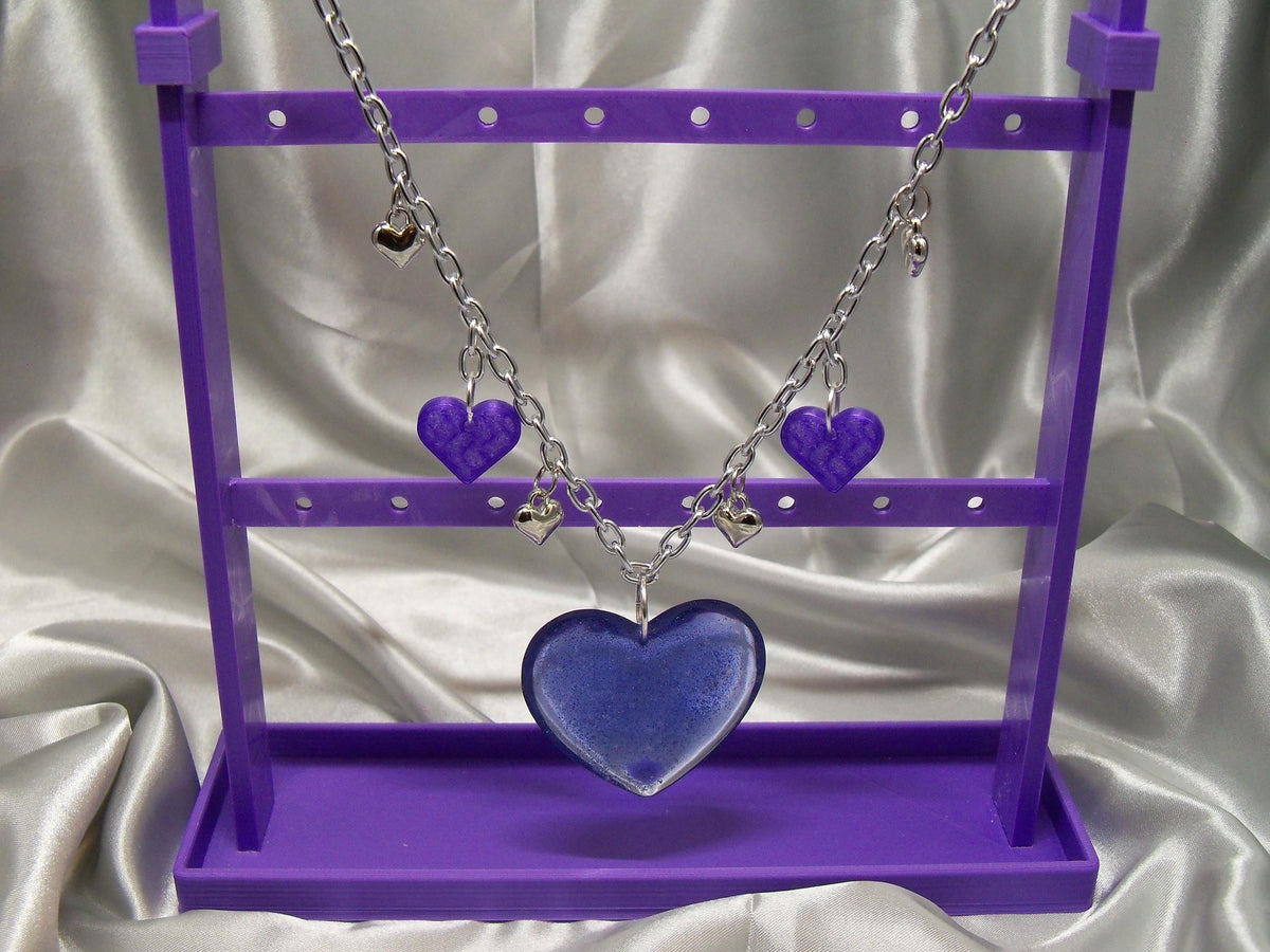 Chunky Heart Chain Necklace