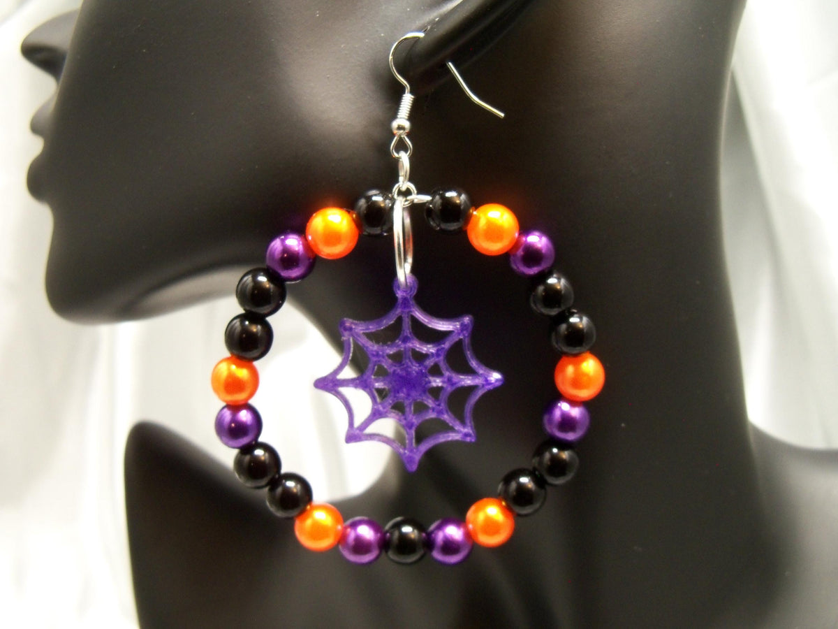 Halloween Hoop Earrings