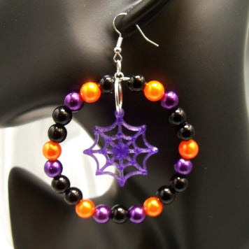 Halloween Hoop Earrings