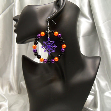 Halloween Hoop Earrings
