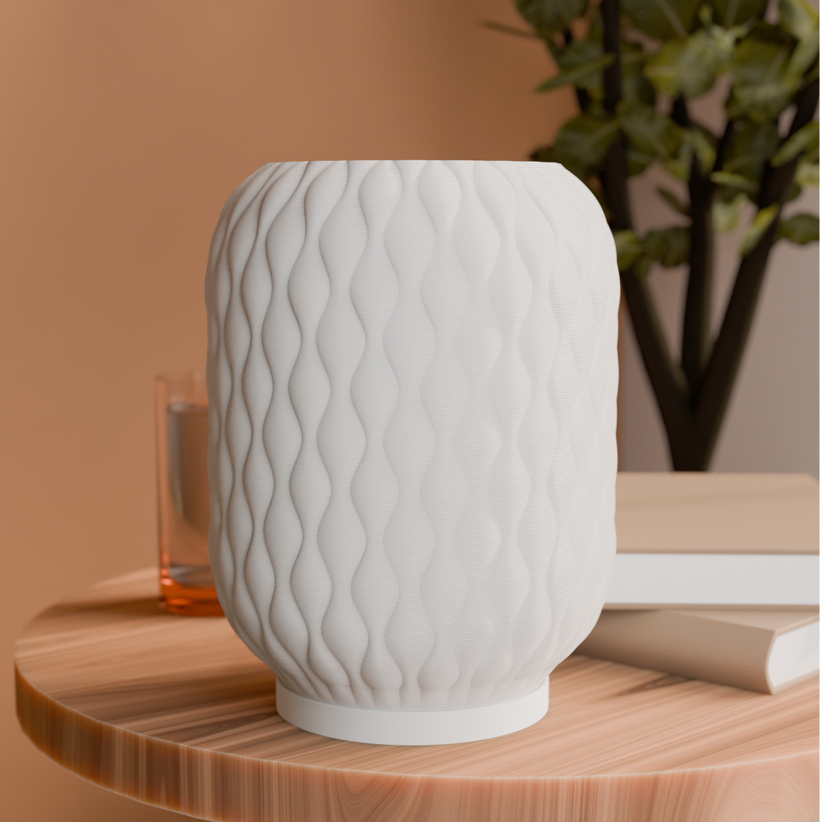 Serene Wave lamp by Kraken.stl