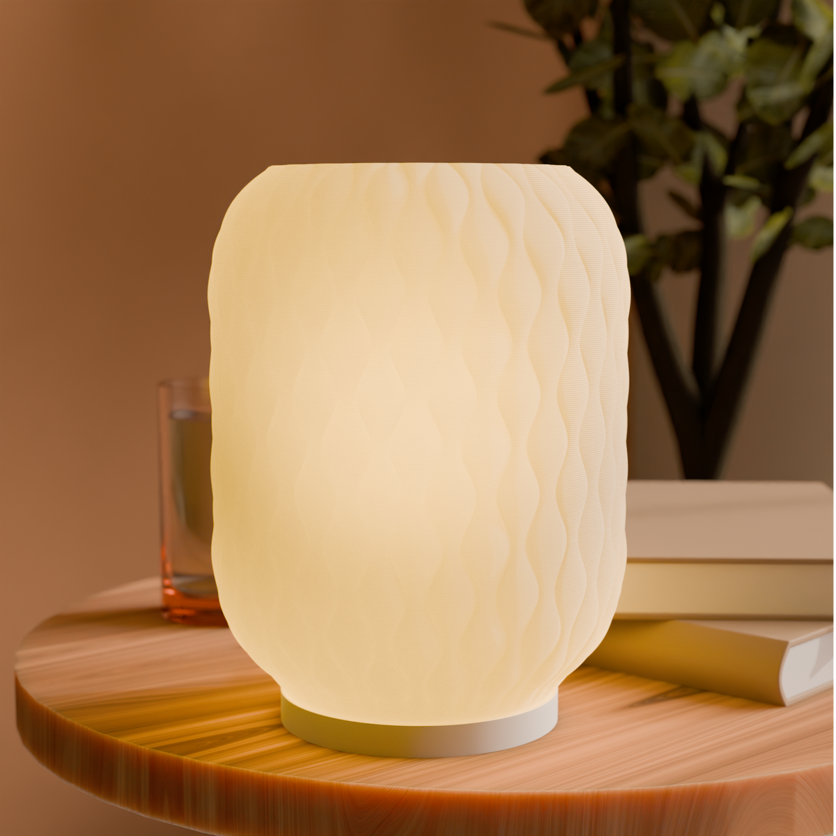 Serene Wave lamp by Kraken.stl