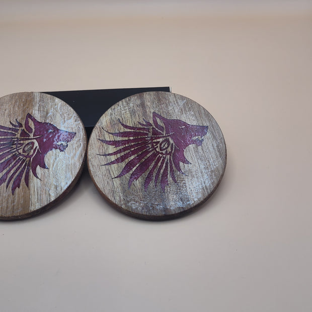 Custom engraved coasters